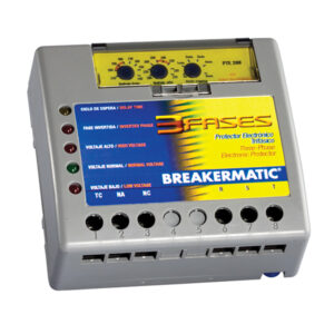 Three-Phases Electronic Protector for DIN rial
