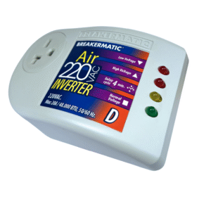 PIN220-D++ING Air Inverter 220 D - Protector Electrónico enchufable para Aires Acondicionados INVERTER y  Equipos de Refrigeración 220Vac 20A NEMA 6-20 (Edición Inglés)